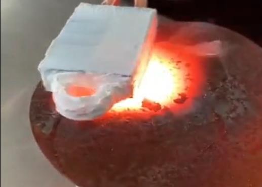 手持式高频午夜影院污视频加热机 工件表面淬火退火测试