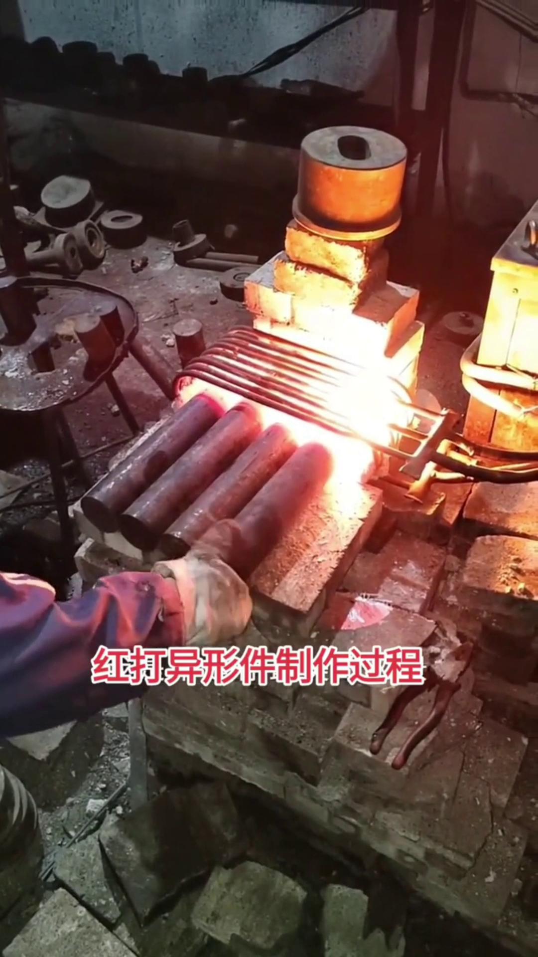 高频午夜影院污视频加热设备配合各种尺寸材质头型红打异形件机械配件