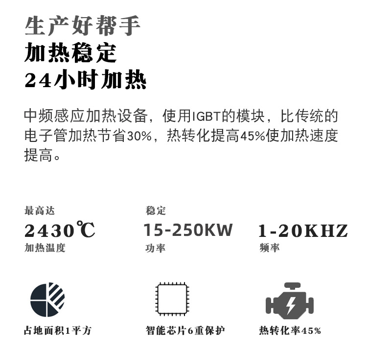 中频午夜影院污视频加热设备HTM-200AB 200KW中频锻造炉(图4)