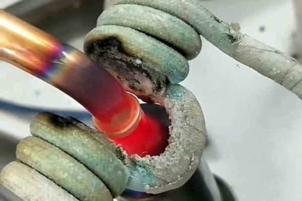 不锈钢管和铜管钎焊在一起，异种金属焊接用高频焊机